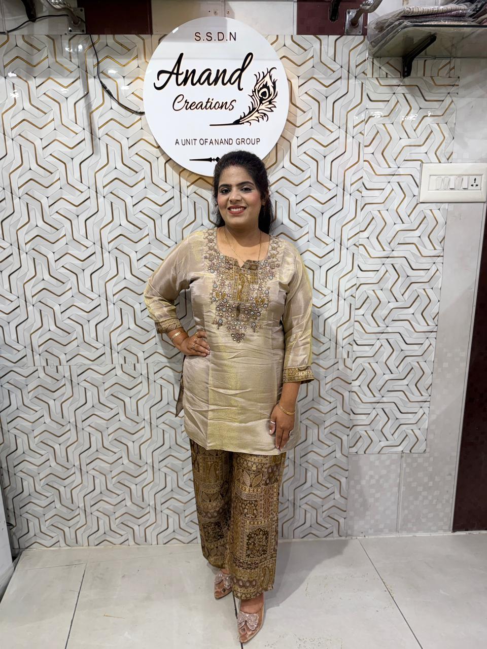 3 Pc Suit Zwara 3799